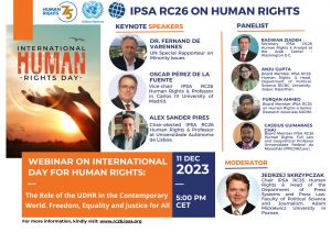 WEBINAR ON INTERNATIONAL DAY FOR HUMAN RIGHTS