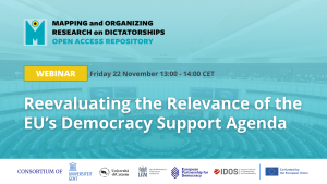 Report Launch: Reevaluating the relevance of the EU's Democracy Support Agenda