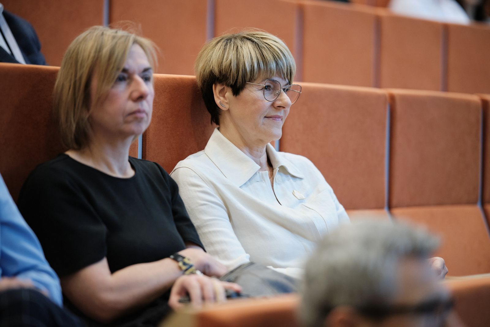 Rzeczniczka UPP Iwona Cieślik i rzeczniczka UAM Małgorzata Rybczyńska.