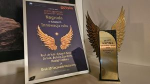 Złote Skrzydła optyki dla zespołu prof. Naskręckiego