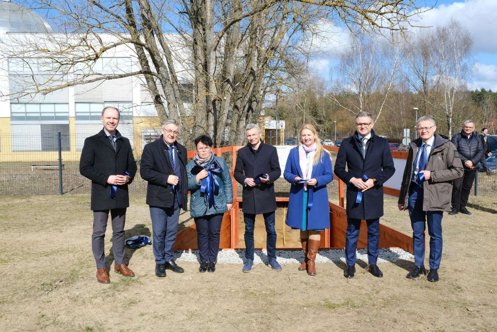 Opening ceremony of the AMU Demonstration Soil Garden