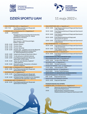 W zdrowym ciele, zdrowy duch – Dzień Sportu UAM 2022