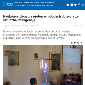 Poznański Festiwal Nauki i Sztuki w mediach