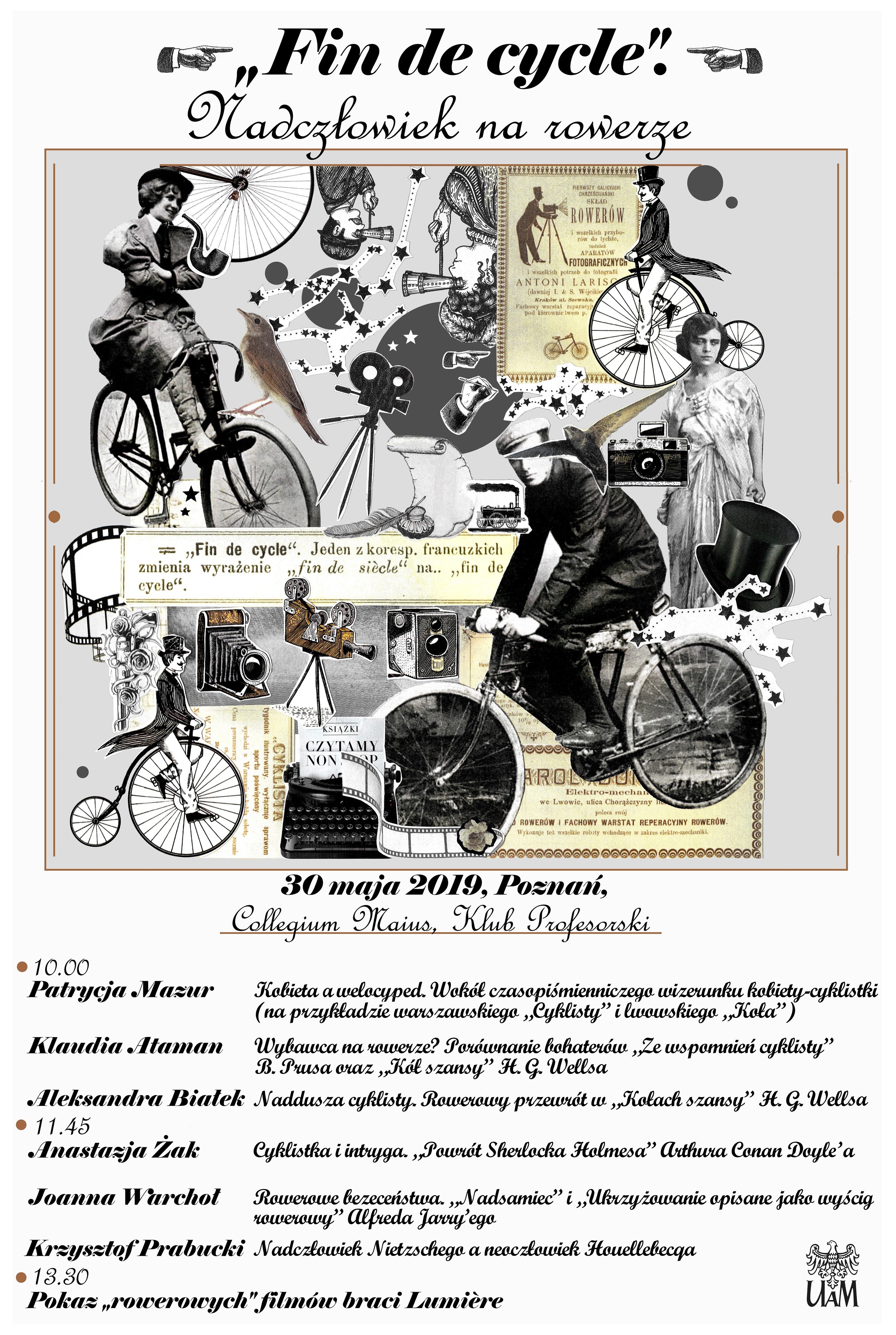 Program konferencji Nadczłowiek na rowerze