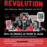 Screening poster. Information about the event. Fragment of an original film poster. Poster announcing the conversation with the author following the screening. Includes all the information from the announcement on the webpage