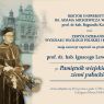 Zaproszenie na promocję książki prof. dr. hab. Ignacego Lewandowskiego „Pamiętnik wiejskiego syna ziemi pałuckiej”. Po lewej archiwalne fotografie autora na tle budynku Collegium Minus, po prawej tekst zaproszenia z informacją o wydarzeniu 26 stycznia o godz. 17.00 w Auli Lubrańskiego, Collegium Minus UAM.