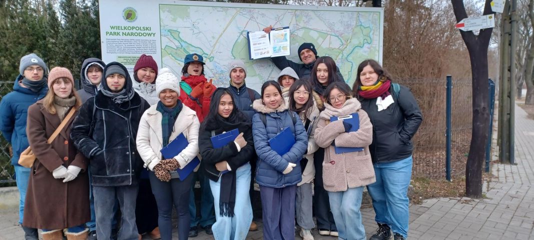 On the trail of the glacier - Erasmus+ students attending field workshops in the Great Poland National Park