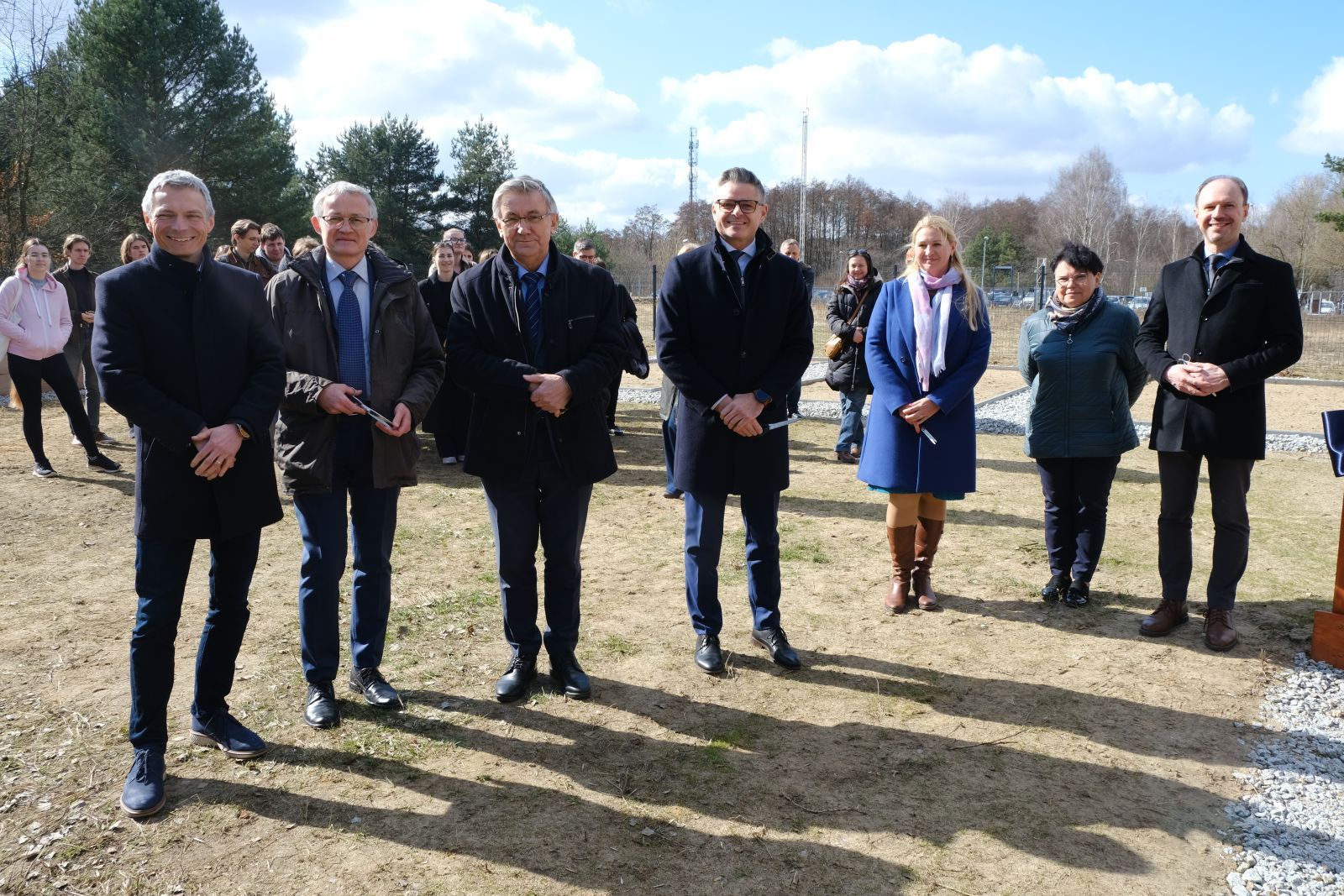 Opening ceremony of the AMU Demonstration Soil Garden
