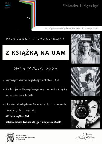Grafika z informacjami o konkursie fotograficznym