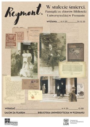 Wernisaż wystawy „Reymont. W stulecie śmierci”