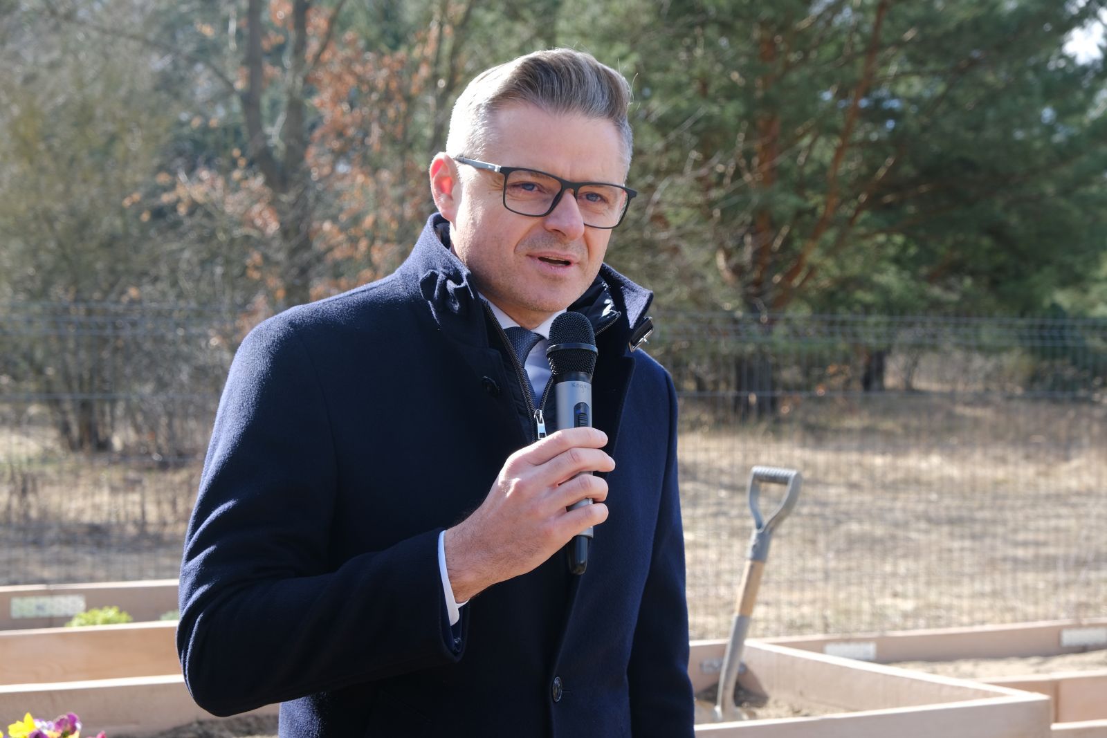 Opening ceremony of the AMU Demonstration Soil Garden