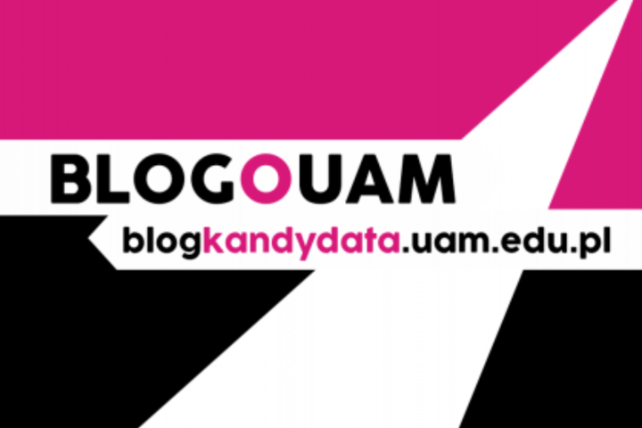 Grafika promująca Blog Kandydata UAM.
