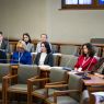 The graphic shows the meeting of the EU co-funded project LibAer_UA