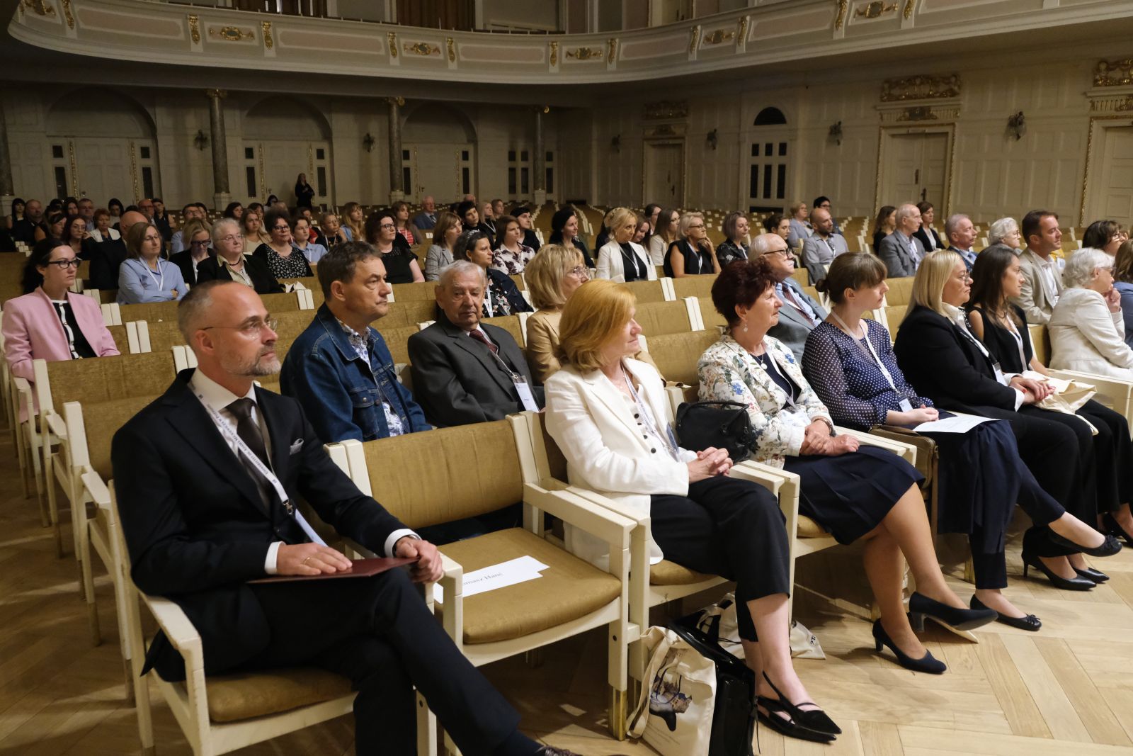 Uczestnicy spotkania w Auli UAM