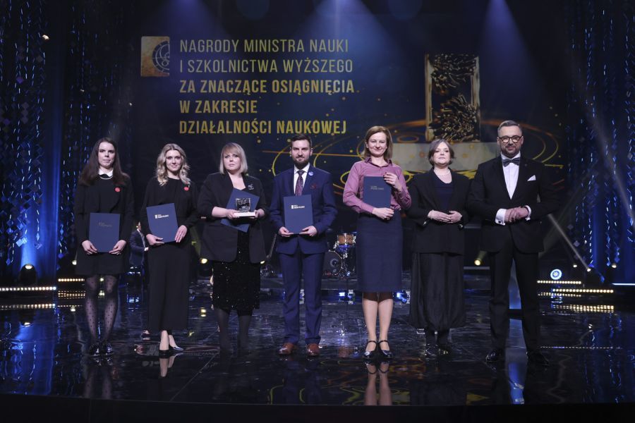Ministry of Science and Higher Education Awards 2026 presentation ceremony in the Polish Theatre in Warsaw during Polish Science Gala. 
