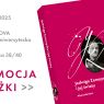 Grafika promująca wydarzenie. Po lewej stronie informacje o dacie i miejscu wydarzenia. Po prawej stronie okładka książki „Jadwiga Zamoyska i jej światy. Abecedariusz”.