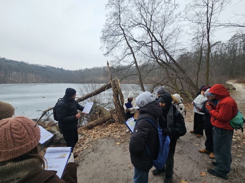 On the trail of the glacier - Erasmus+ students attending field workshops in the Great Poland National Park