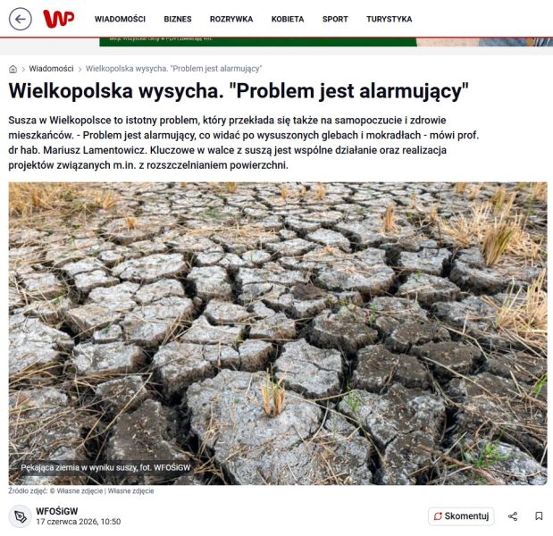 Print screen z artykułu