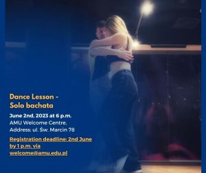Dance lesson - Solo Bachata