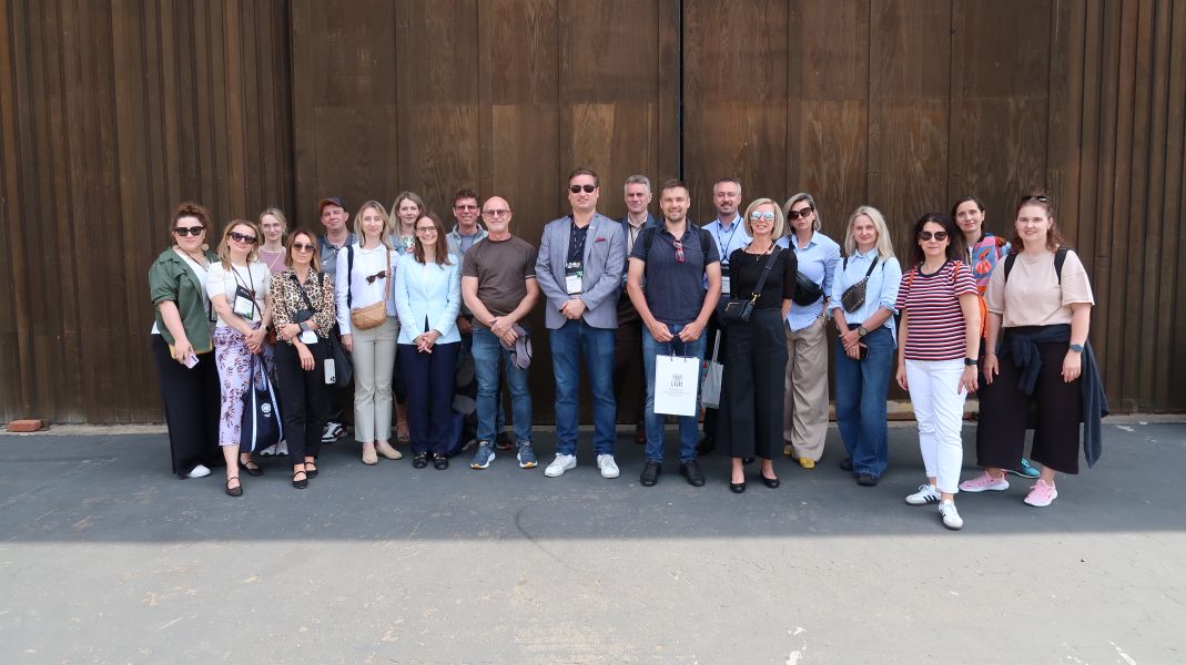 Uczestnicy delegacji, zdjęcie grupowe