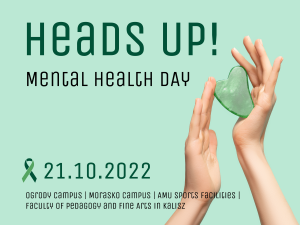 Heads up! Mental Health Day at AMU