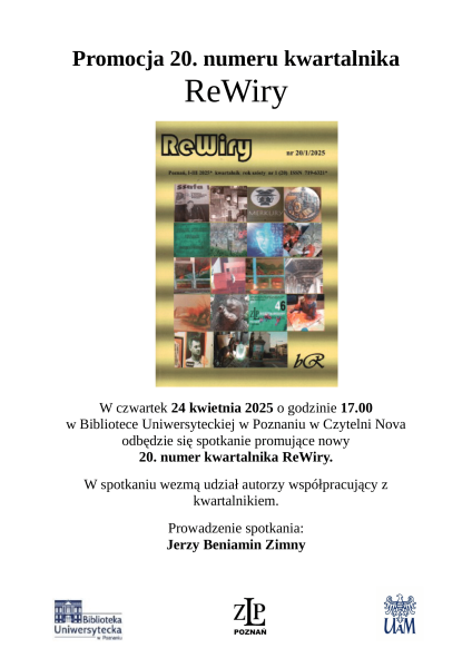 Plakat z informacjami o wydarzeniu