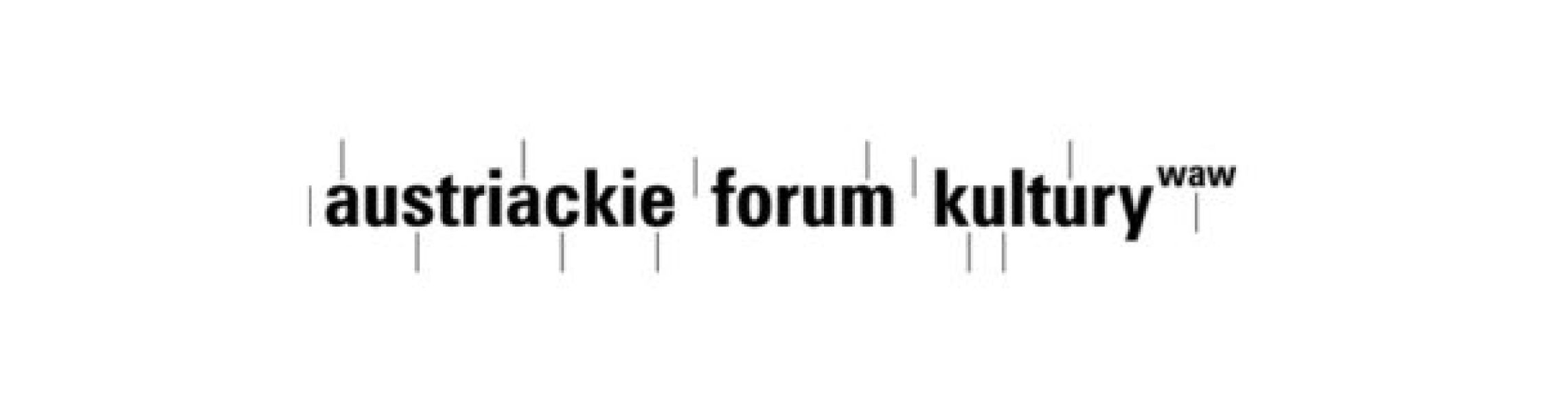 Logo Austriackiego Forum Kultury