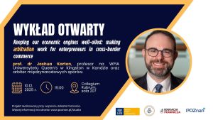 Grafika promująca wykład