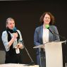   Ms Dorthe Hutz-Nierhoff and Ms Lisa Hüther-Pape from the EPICUR Alliance during the AMU Education Quality Days