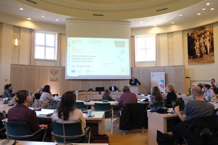 An international conference entitled ‘The Political Novel in Europe: Between Democracy and Authoritarianism’