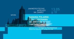 Grafika z informacjami o wydarzeniu. W górnej części Zamek Cesarski w Poznaniu.