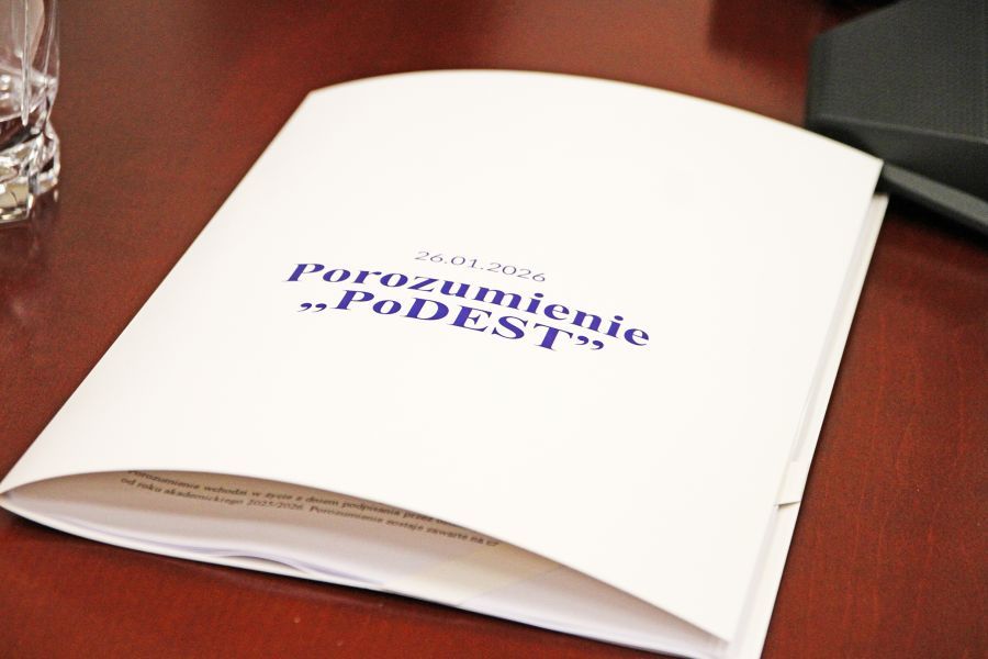 The signing ceremony for the agreement on the establishment of PoDest