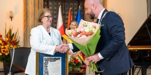 Prof. Hanna Suchocka została Honorową Obywatelką Wrocławia